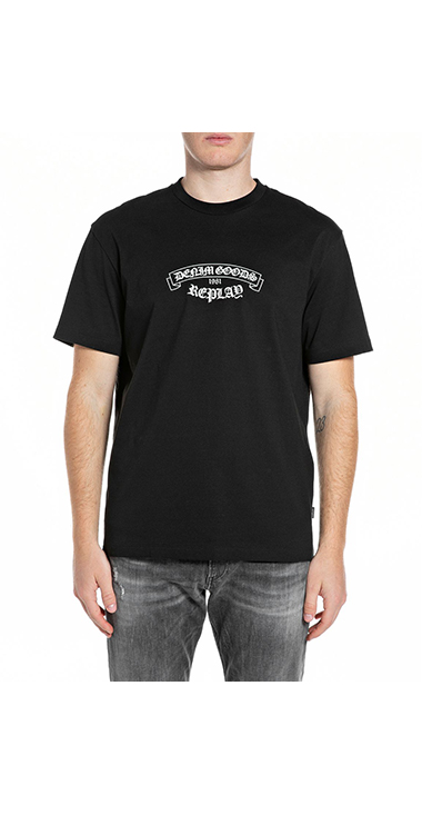 ベーシックジャージープリント Tシャツ｜REPLAY リプレイ公式通販サイト